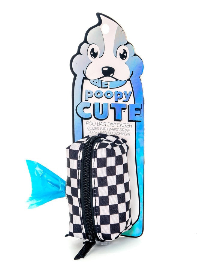 Checkered Dog Poop Bag Holder