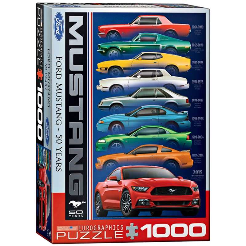 Mustang 50yrs Puzzle
