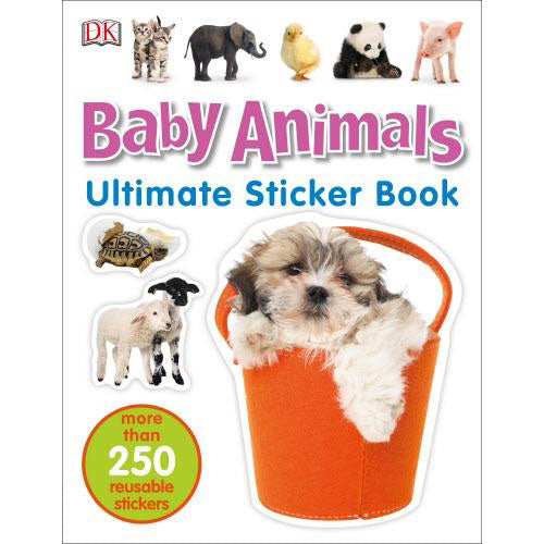 Sticker Book: Baby Animals