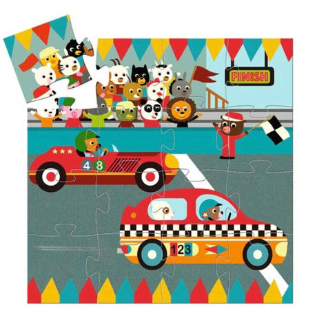 Mini The Racing Car Puzzle