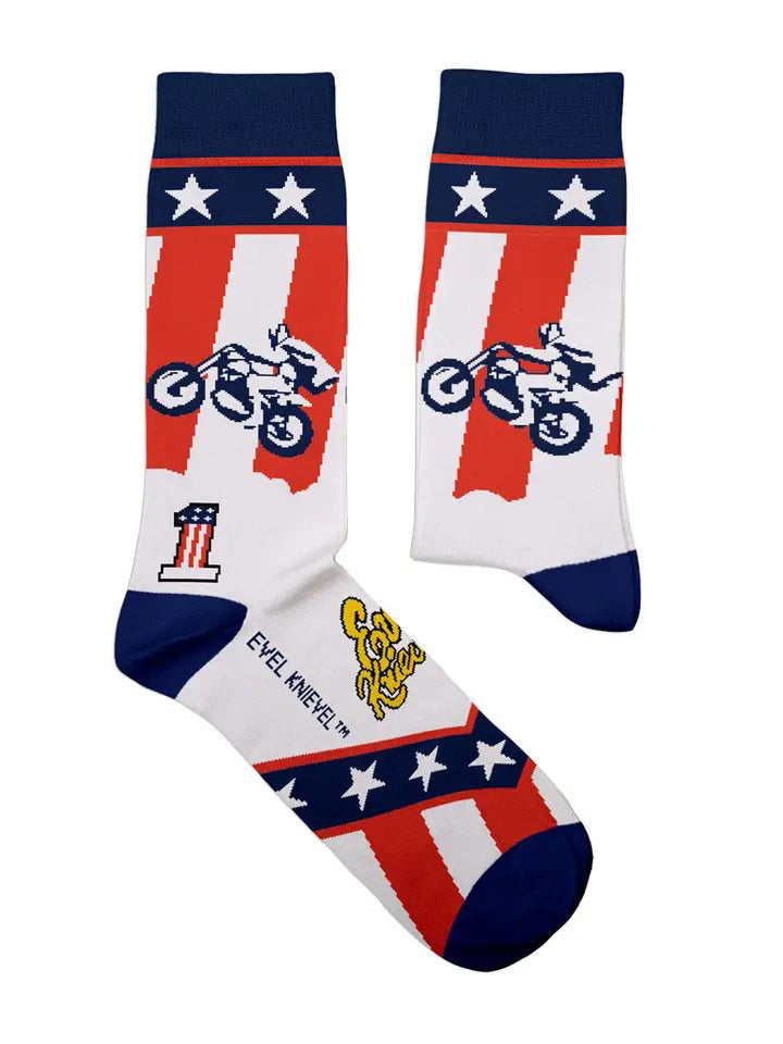 Evel Knievel Socks