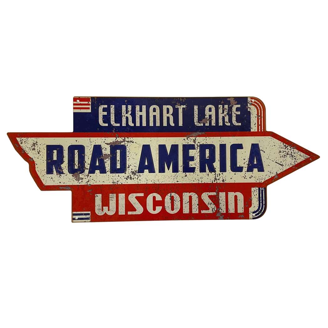 ELRA WI Arrow Sign - Metal