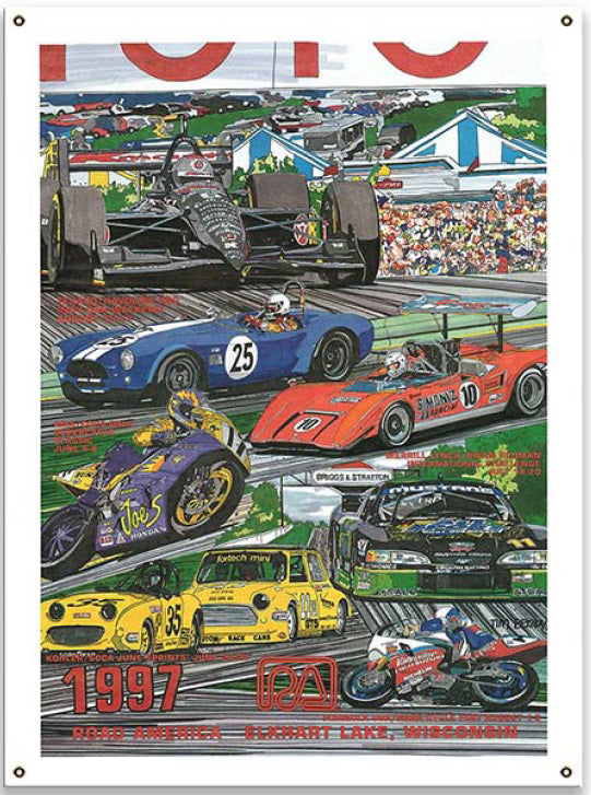 1997 SEASON Poster Sign - Metal