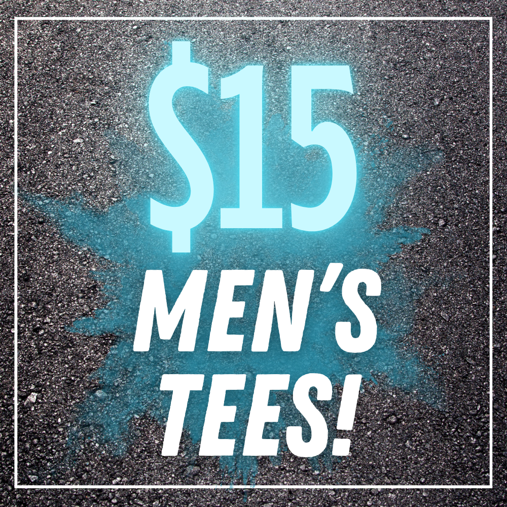 $15 Men's Tees