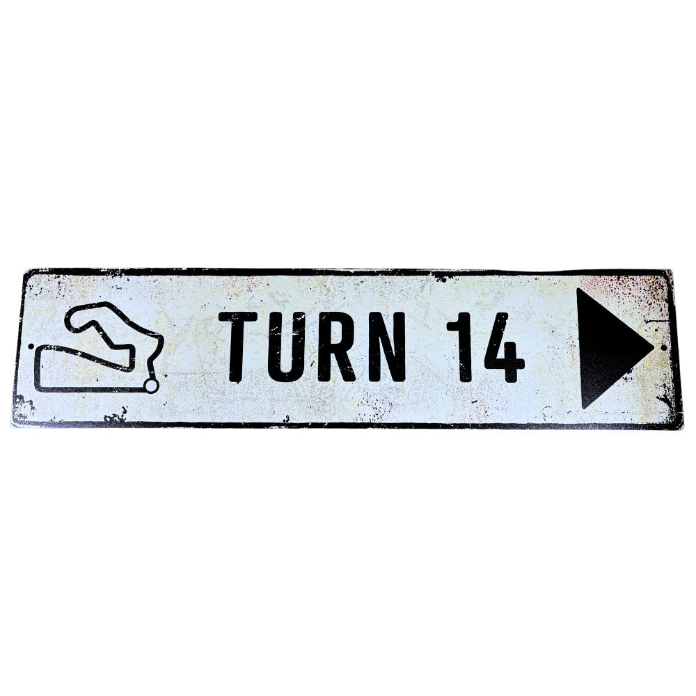 LM Sign TURN 14