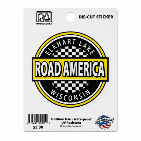 Checkered RA Sticker