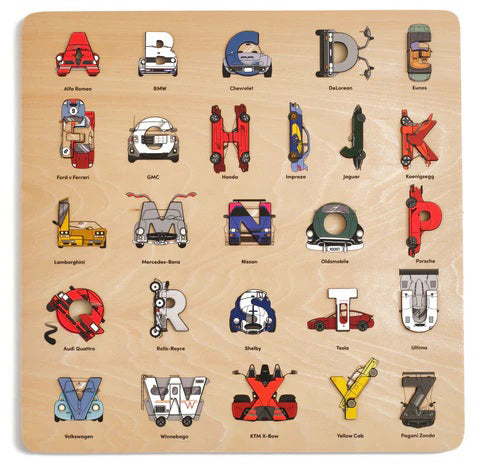 Car Wooden Puzzle