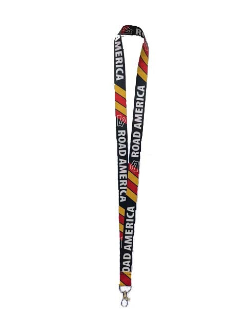 RA Striped Lanyard