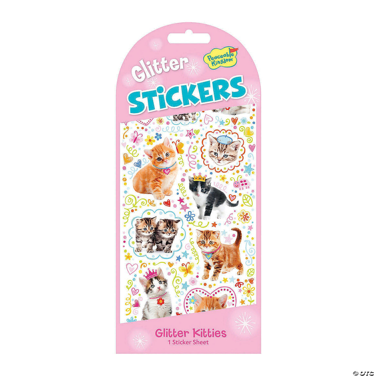 Glitter Kitties Scratch & Sniff Stickers