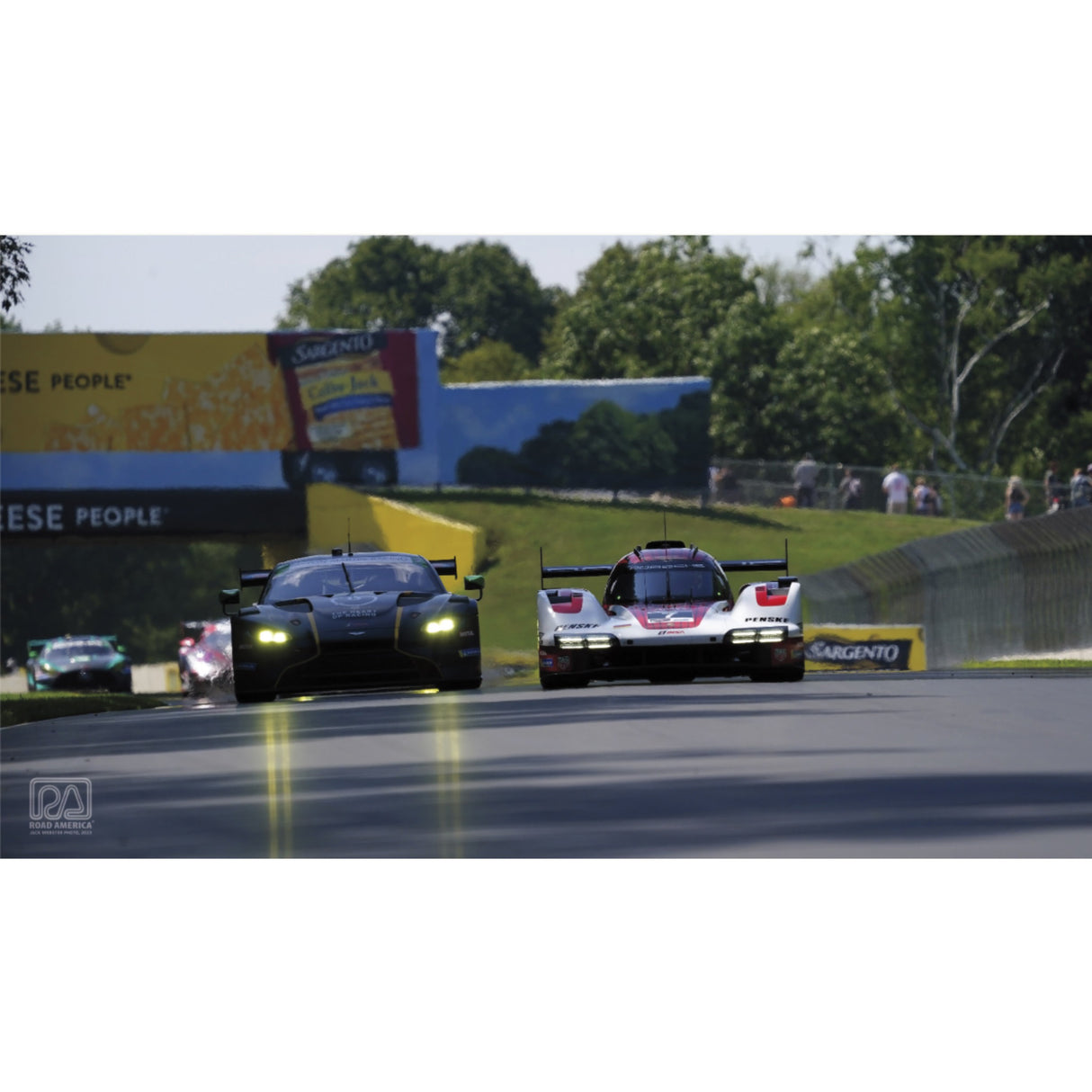 2023 IMSA Aston Porsche Banner