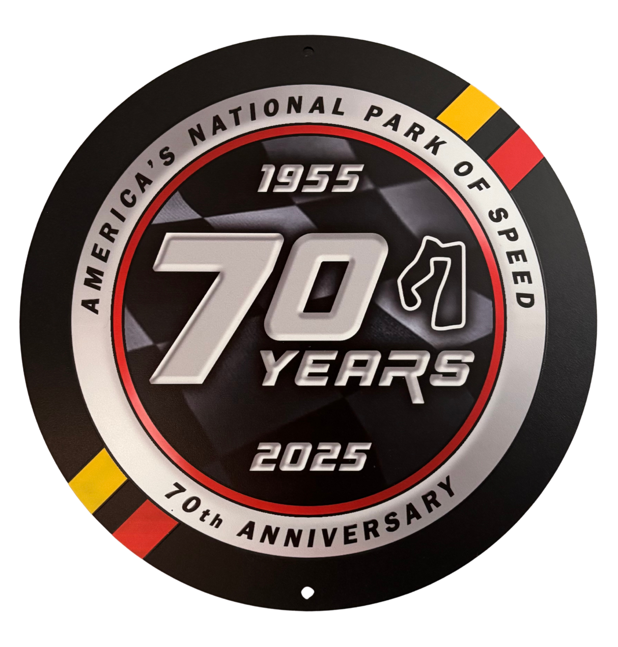 70th Anniversary Sign PVC