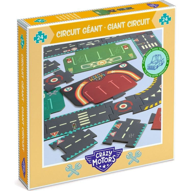City Circuit 24pc Giant Puzzle