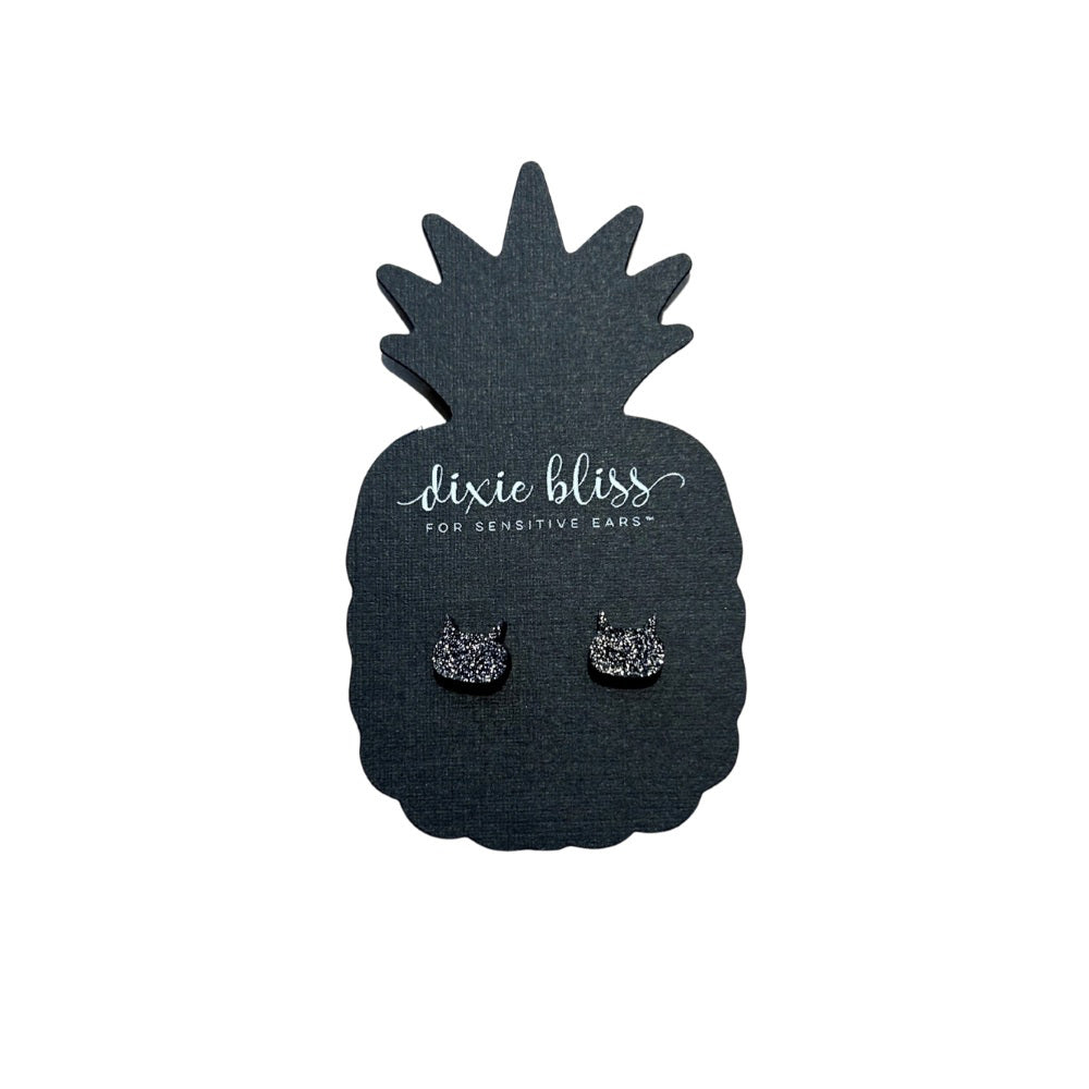 Black Cat Earrings