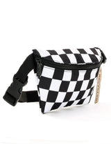 Slim Large Check Fanny Pack