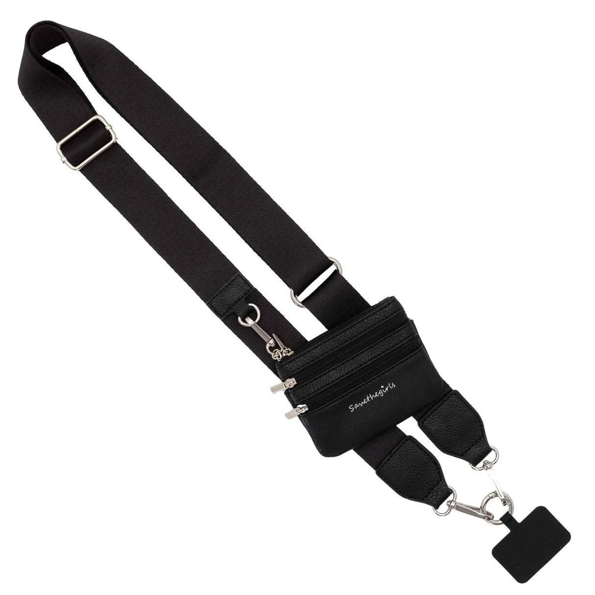 Clip & Go Strap w/zipper pouch