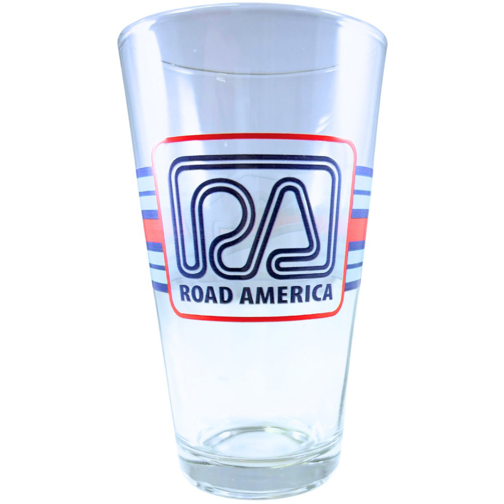 RA Striped Pint Glass