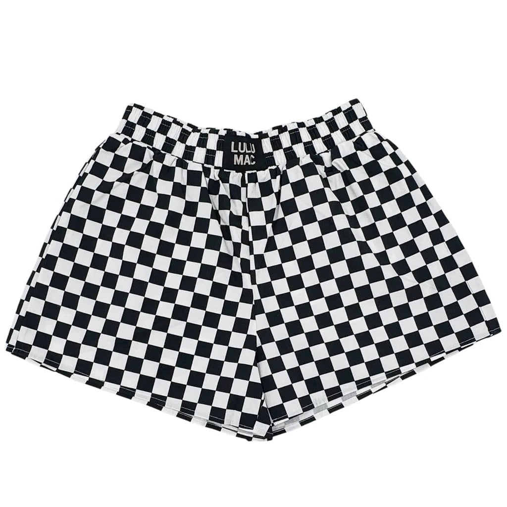 Checkered Boxer Shorts