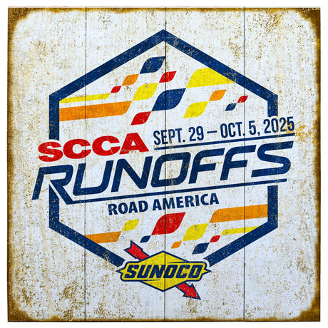 2025 RUNOFFS Metal Sign