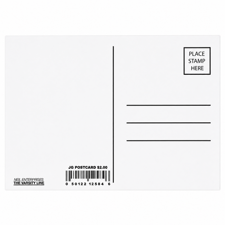RA Blue Postcard