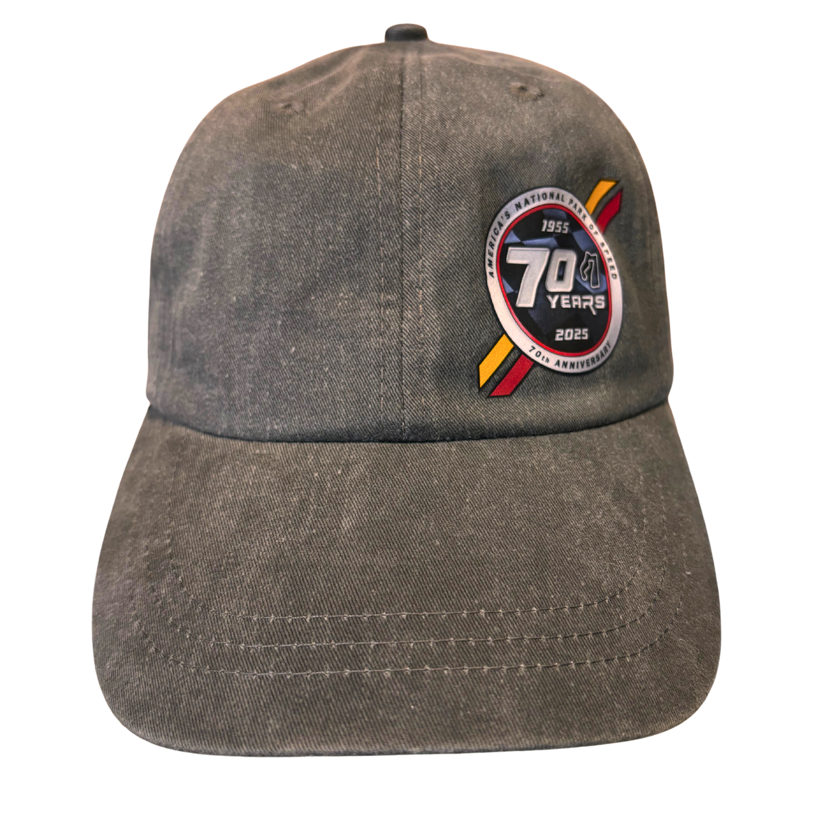 70th Charcoal Adjustable Hat