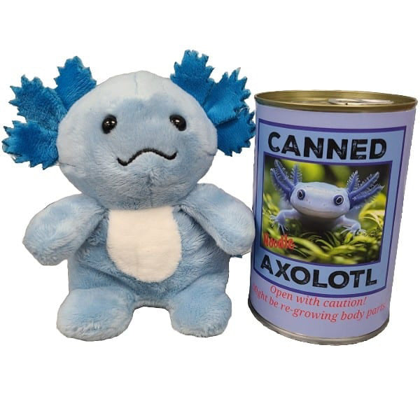 Canned Axolotl (Blue)
