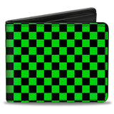 Bi-Fold Checker Wallet