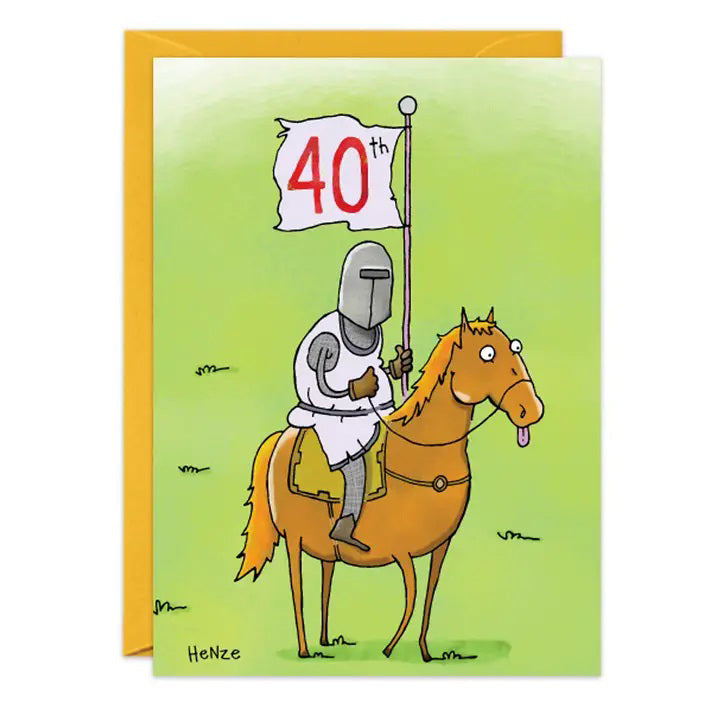 Middle Ages Birthday Card