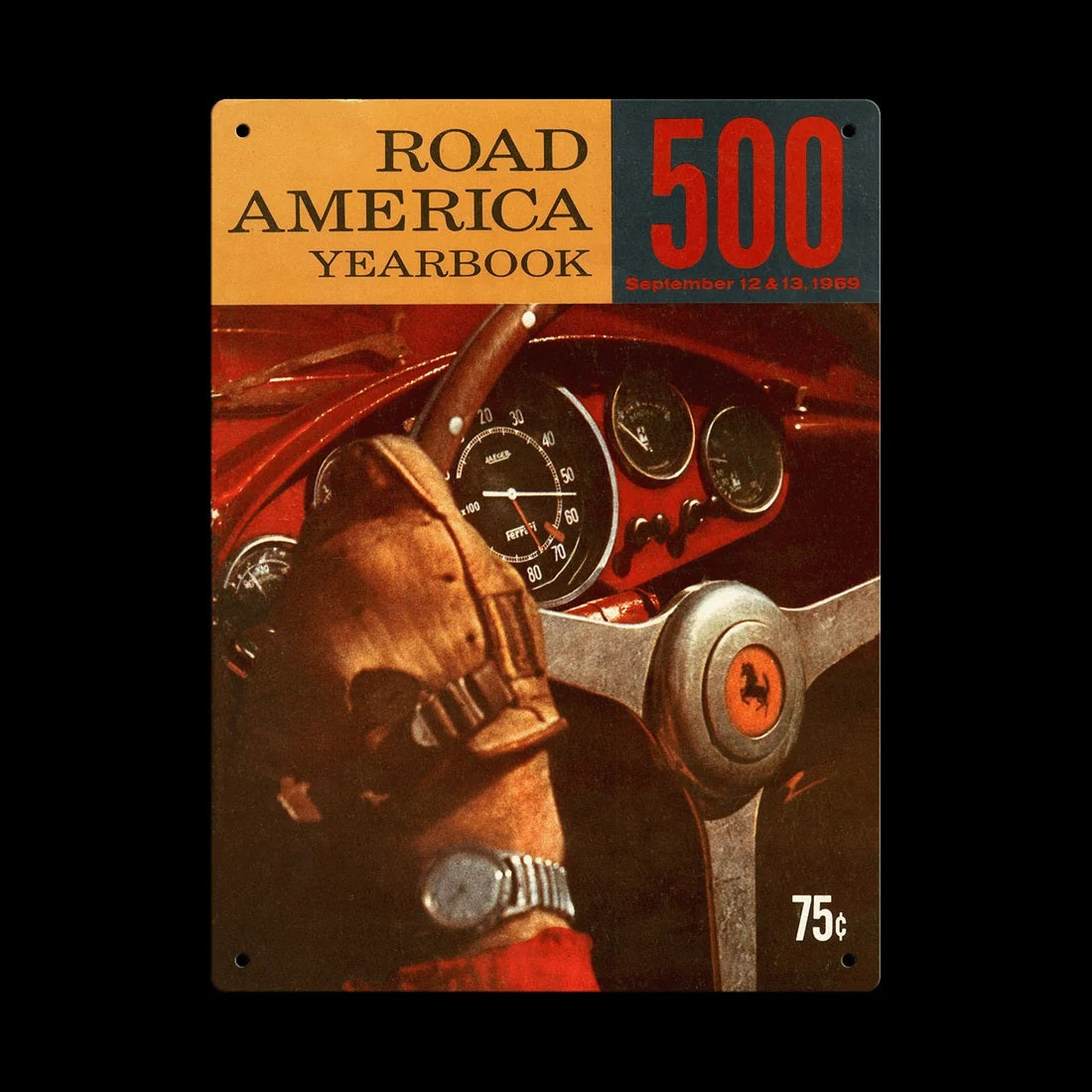 1959 RA 500 Yearbook Cover Sign