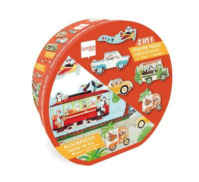 Floor And Starter Puzzle - On the Road
