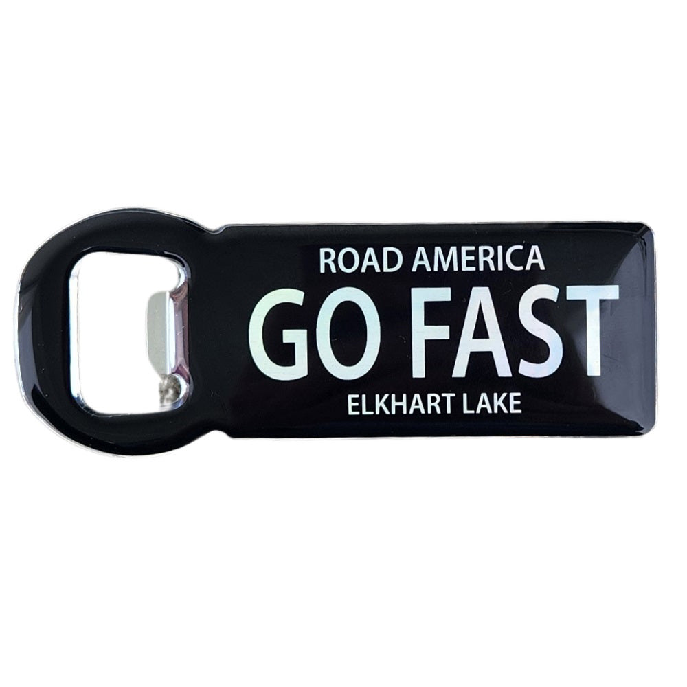 Go Fast Magnet Bottle Opener