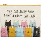 Crazy Cat Lady Zipper Pouch