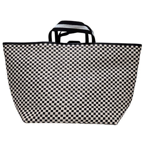 Woven Organizer Tote Bag