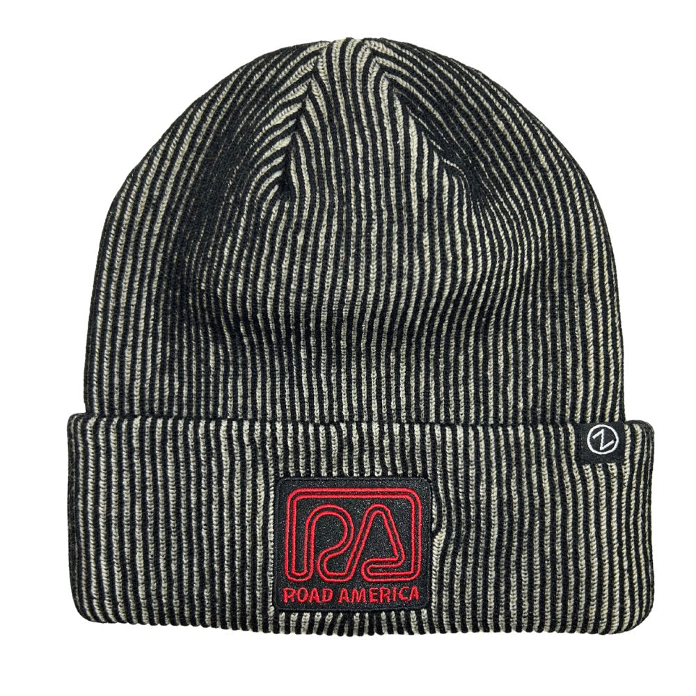 RA Striped Cuff Beanie