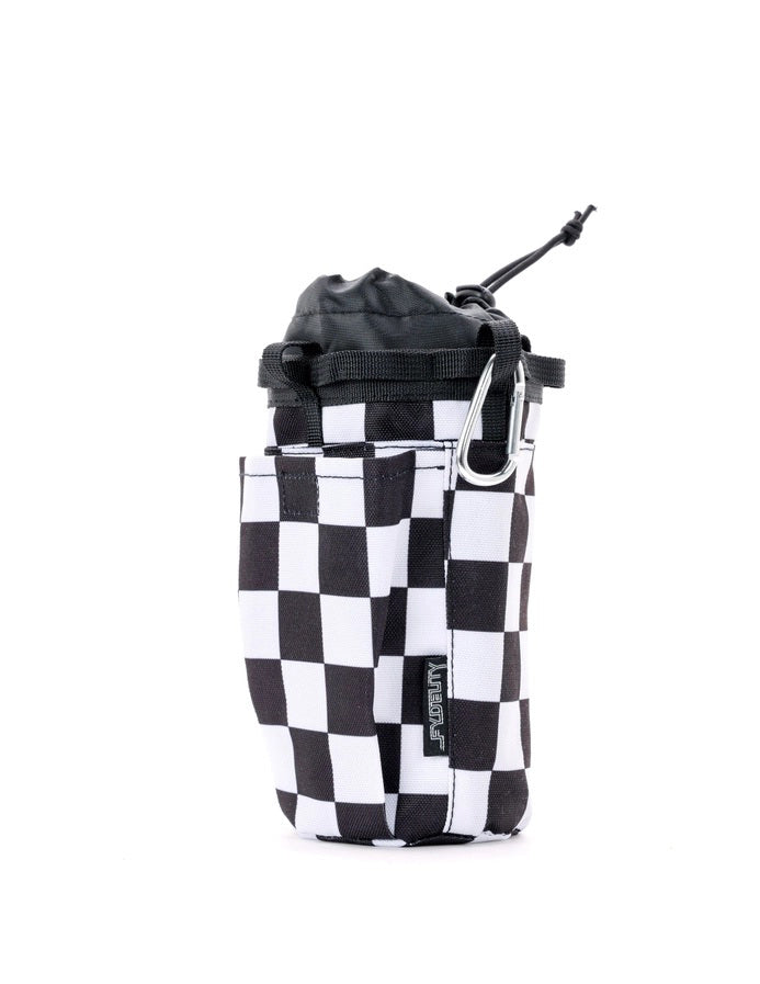 Checkered Water Bottle Holder