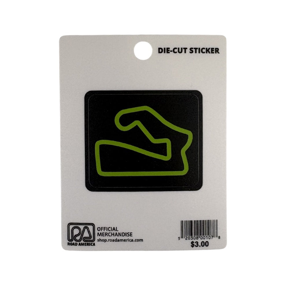Track Outline 2.25in. Sticker