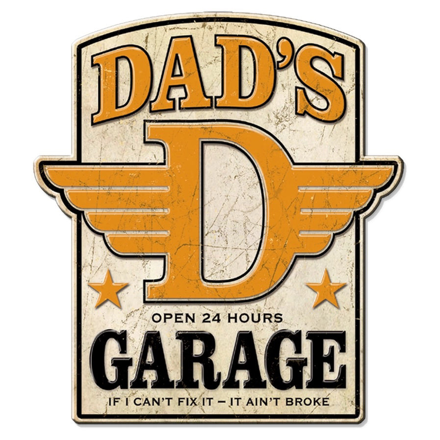 Dad's Garage Sign