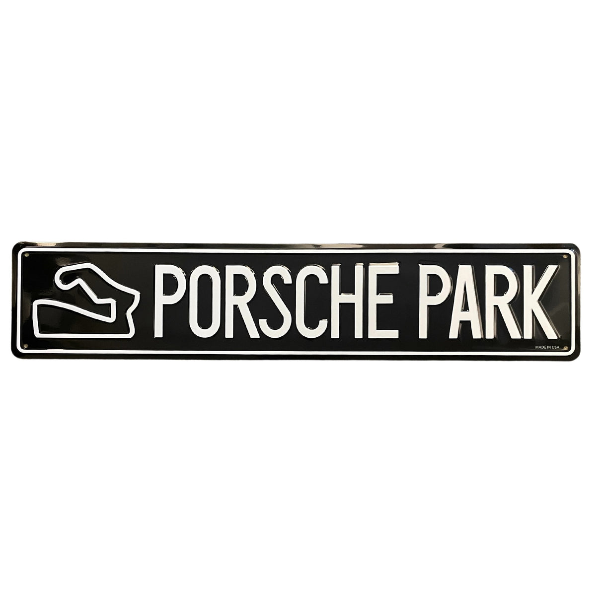 Porsche Park Street Sign