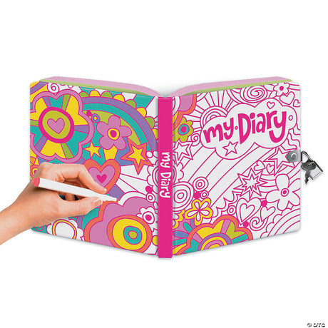 Foil Coloring Diary