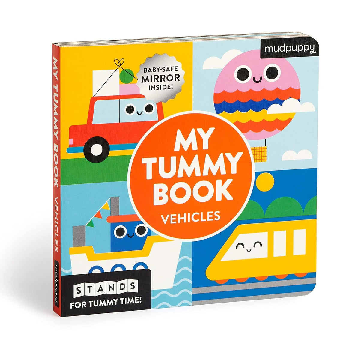 Tummy Time Vehicles Book