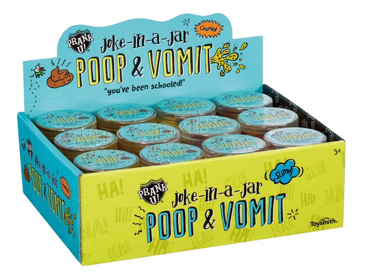 Joke in a Jar Poop & Vomit