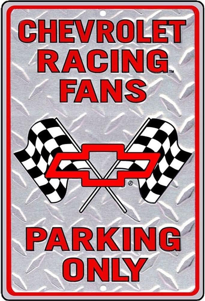 Chevy Racing Parking Sign