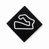 Track Outline Pin