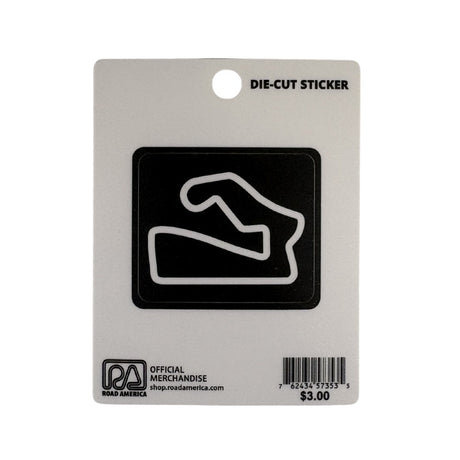 Track Outline 2.25in. Sticker