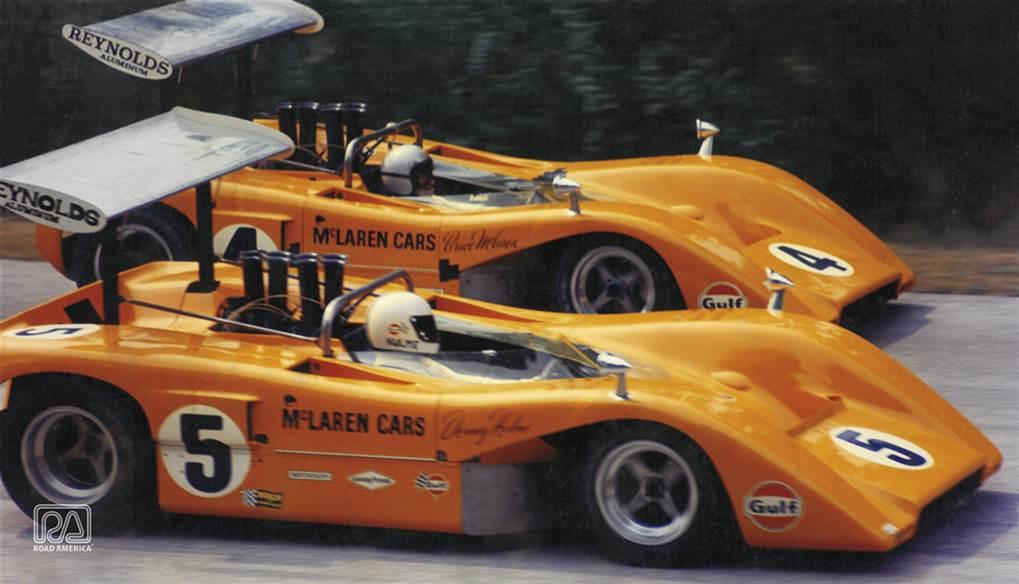 1969 CAN-AM: McLaren Cars Canvas
