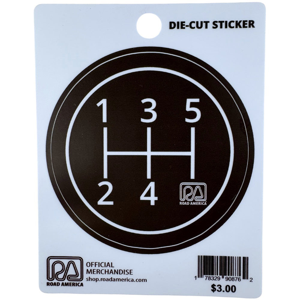 5 Speed Sticker