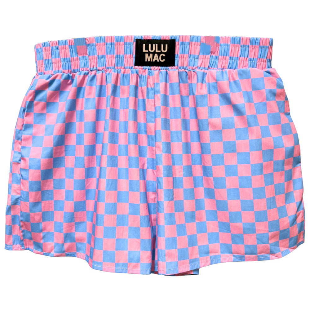 Checkered Boxer Shorts
