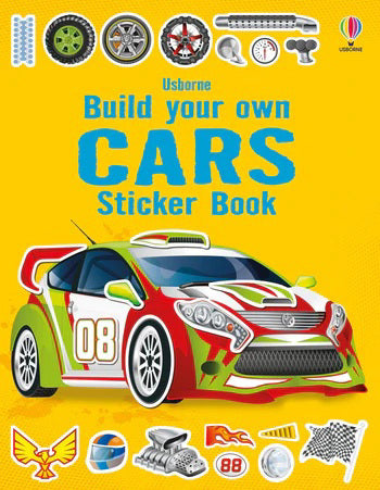 Build your own Cars Sticker Book