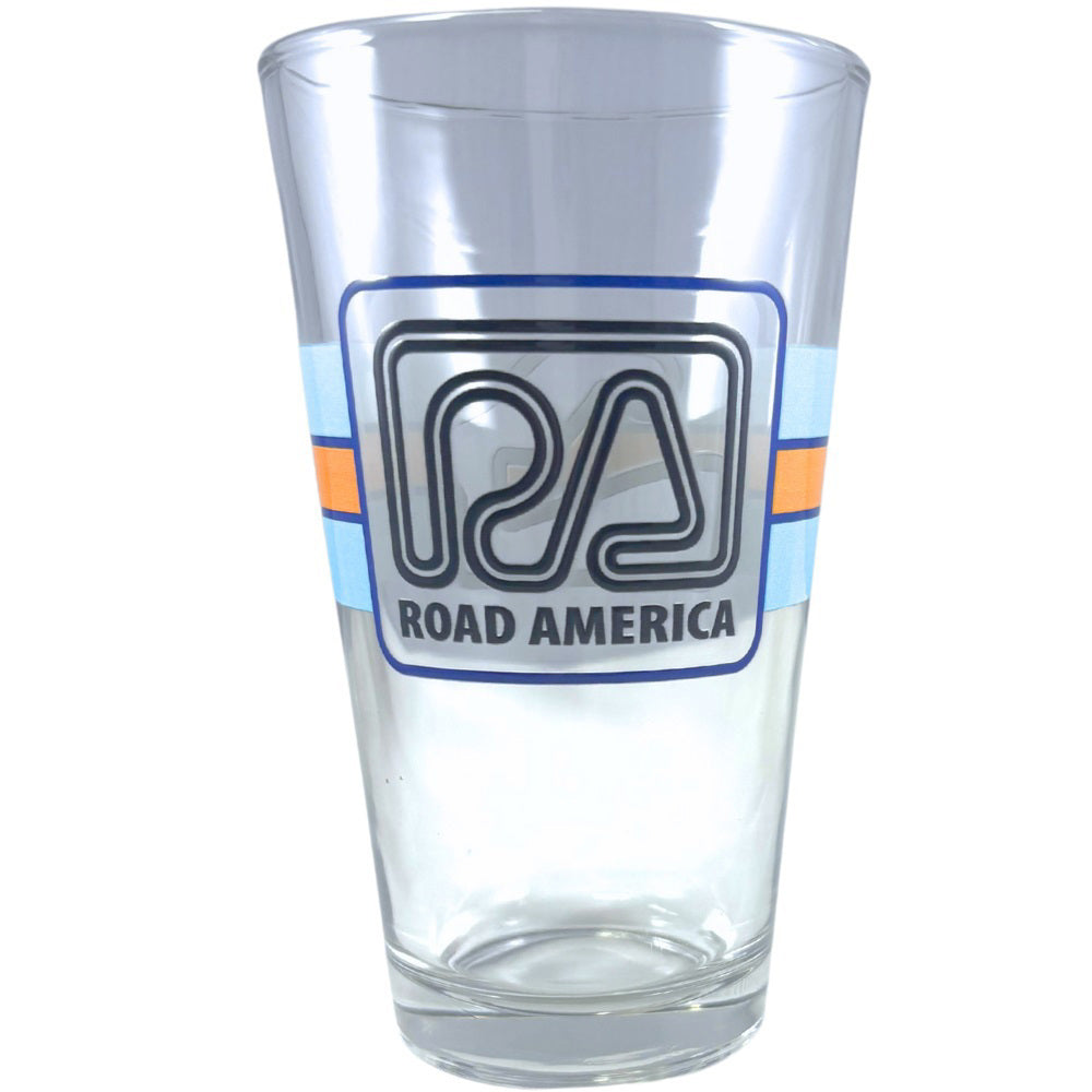 RA Striped Pint Glass
