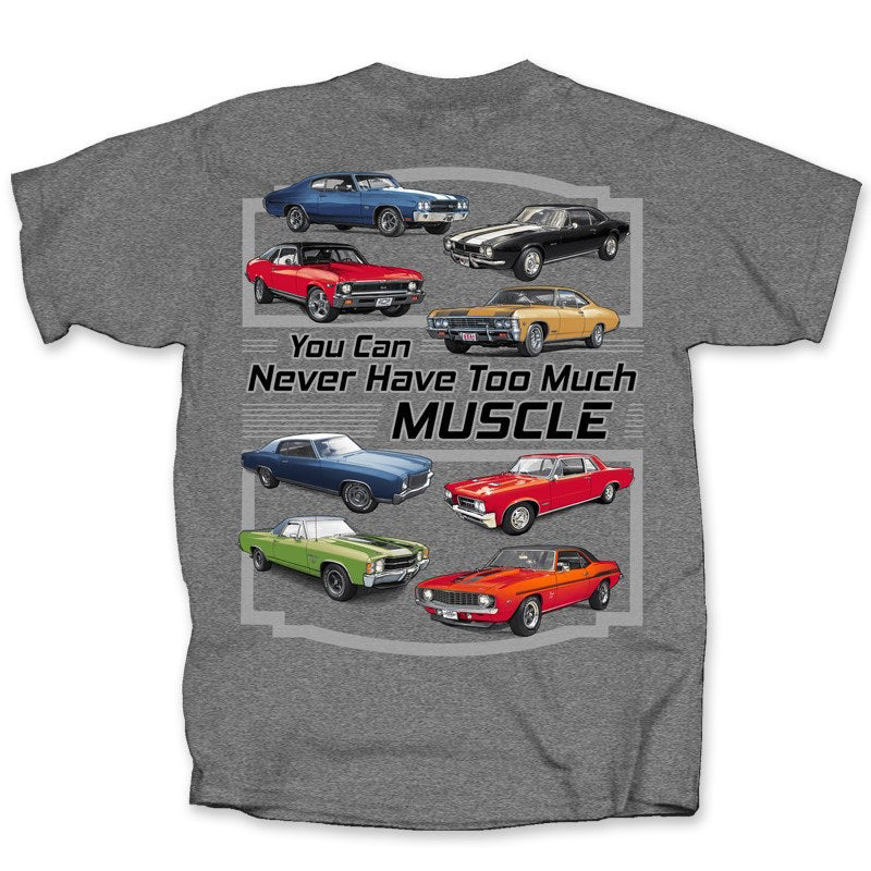 Too Much Muscle Tee