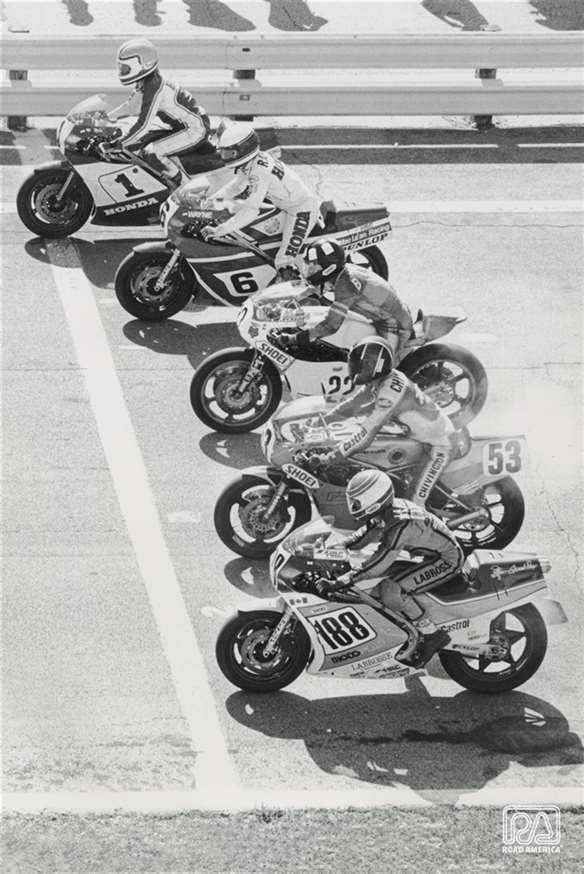 1985 AMA Formula 1 Final Canvas